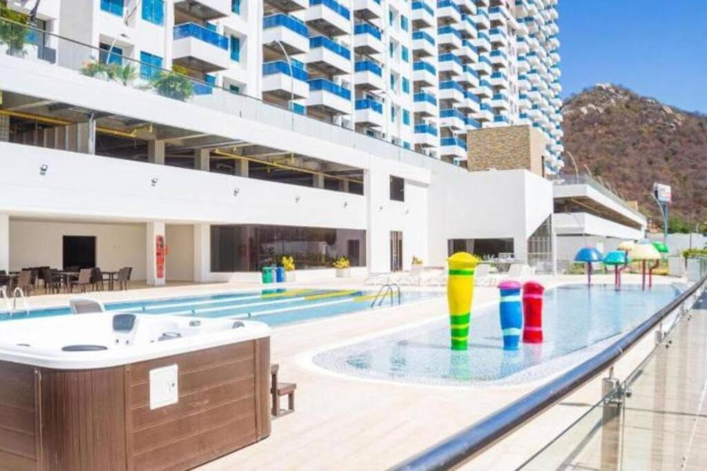 Servicio Personal De Cocina Incluido - Apartamento Santa Marta Samaria - 3Beds, 4Baths, Cabo Tortuga Ngoại thất bức ảnh